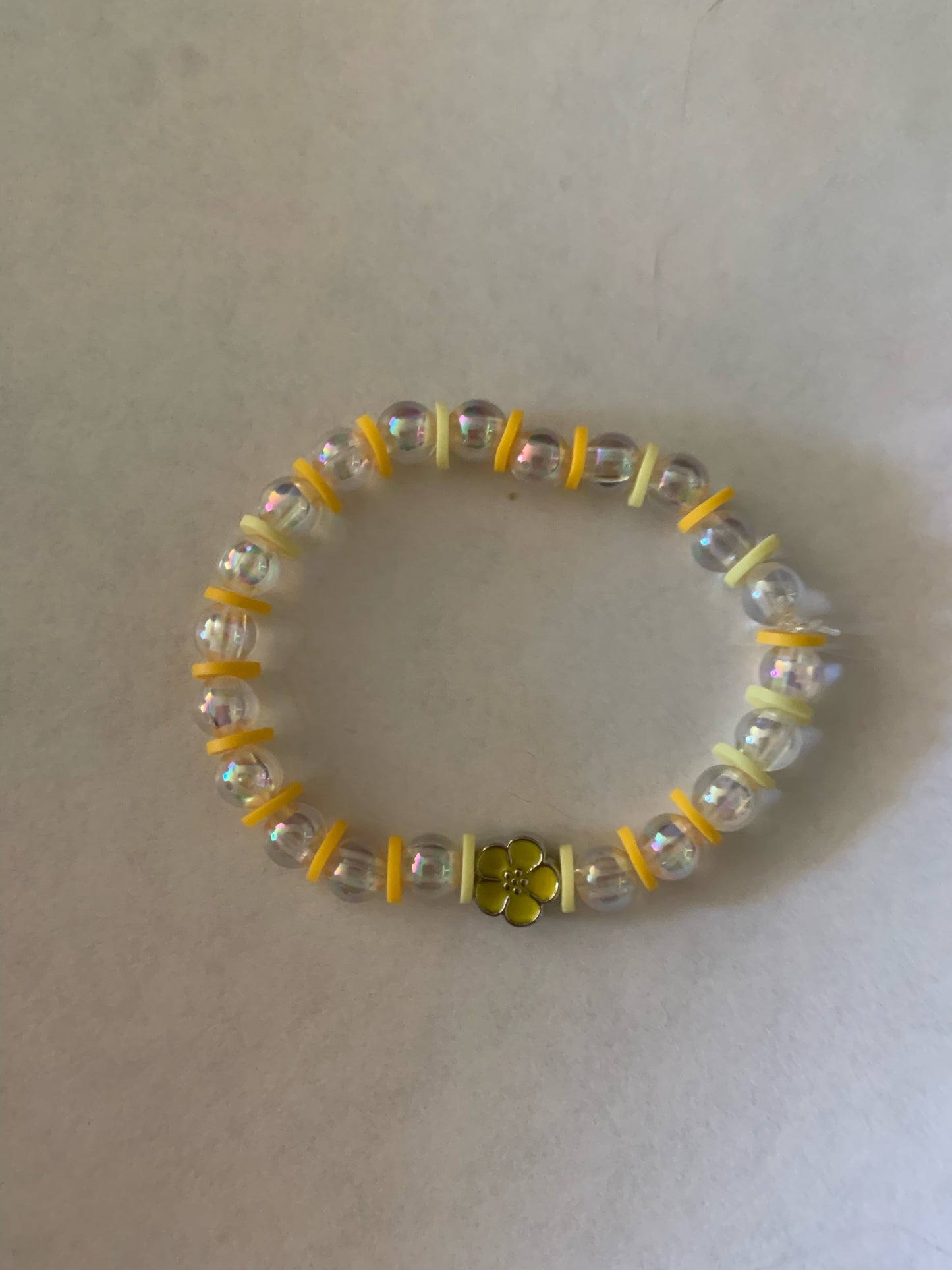 Yellow Flower Bracelet